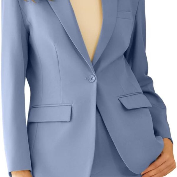 Slim-Fit Professional Blazer And Trousers Set