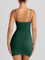 Sexy Open-Back Bodycon Mini Dress (Y2k Party Style) - Image 2
