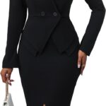 Blazer And Pencil Skirt Set
